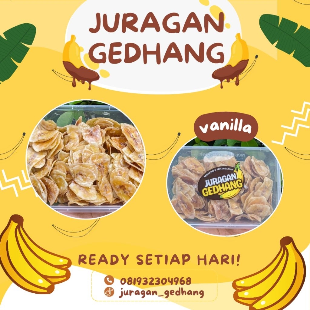 

KRIPIK PISANG LUMER RASA VANILLA by JURAGAN_GEDHANG