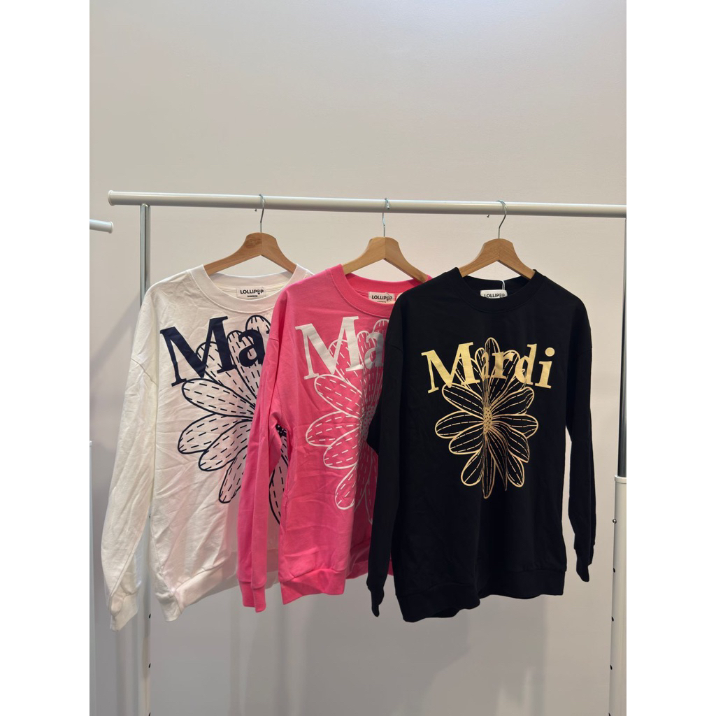 READYSTOCK ATASAN MAR*DI SWEATSHIRT LOLLIPOP OVERSIZE BANGKOK BKK