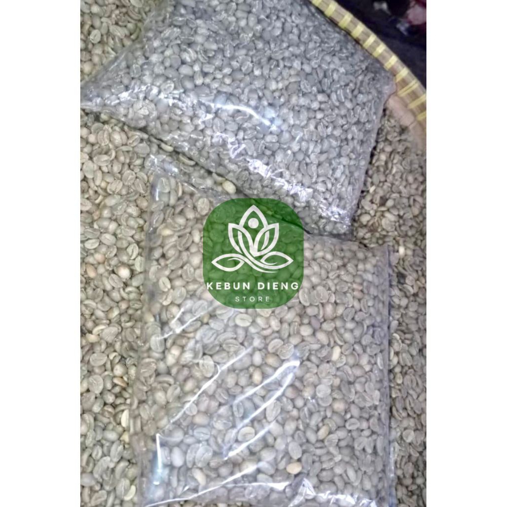 

Green bean kopi arabika dieng ( natural process ) 1kg