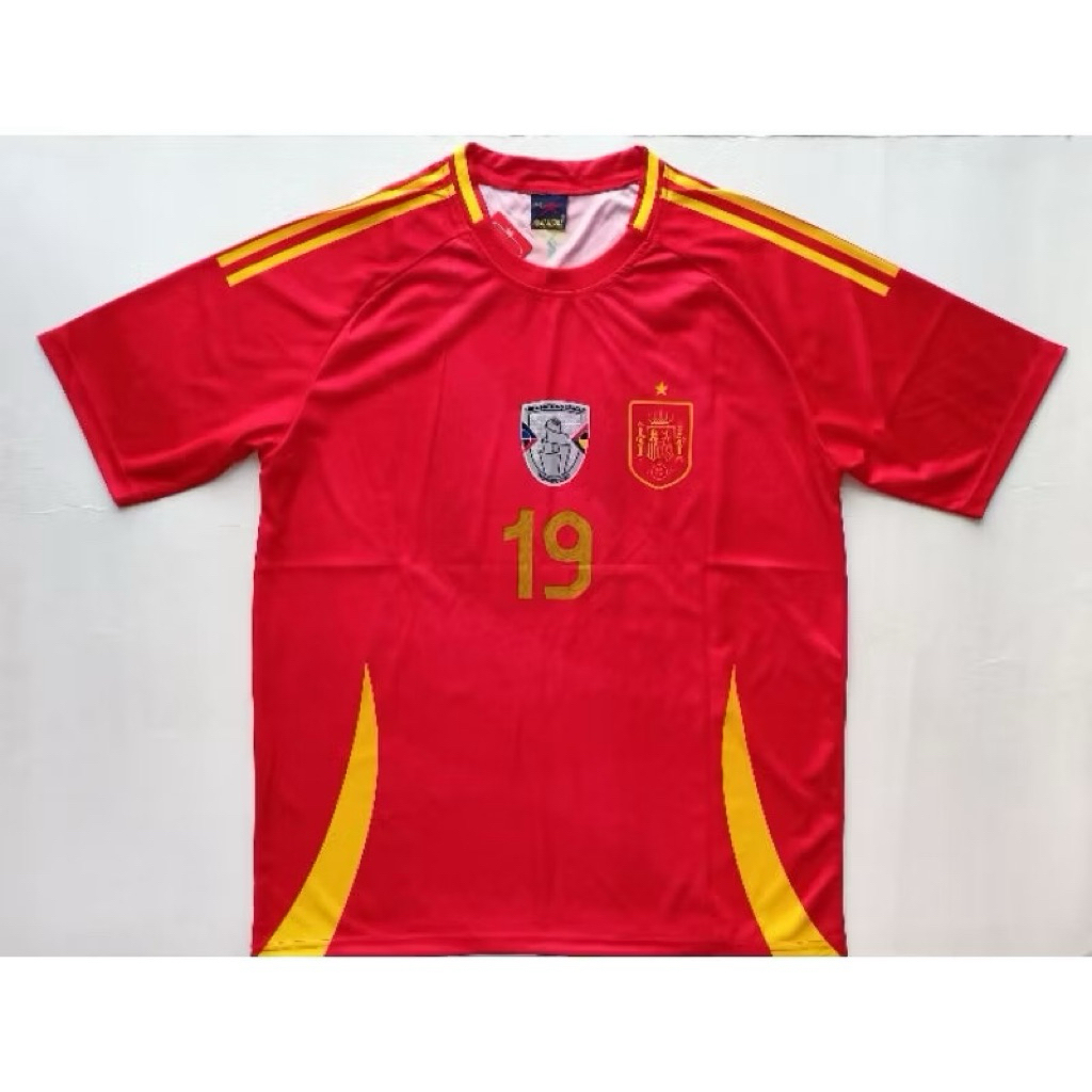 Jersey bola negara spanyol spain yamal eropa printing