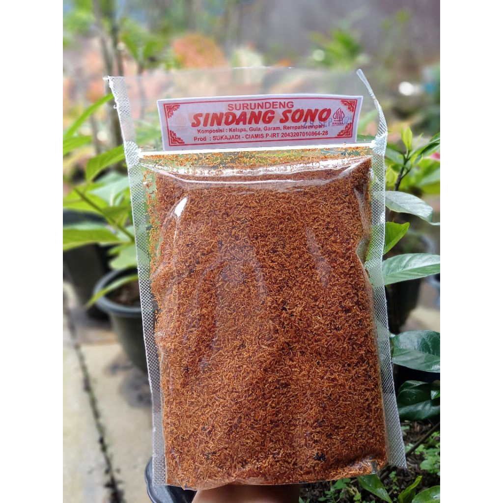

Surundeng Kelapa a.k.a Abon terekel ukuran 250 g| Asli kelapa, Pangan Industri Rumah Tangga