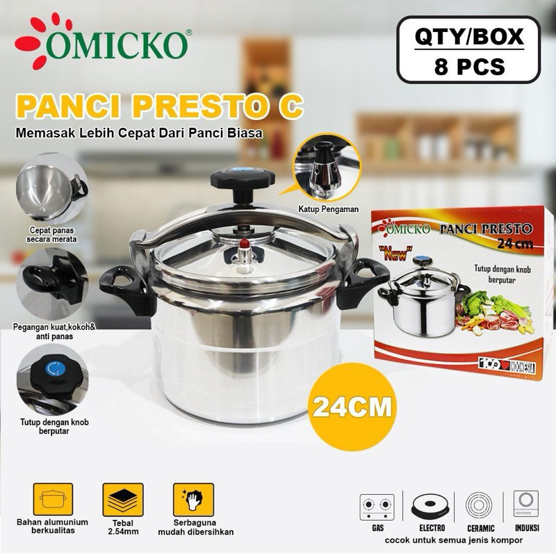 Panci Presto Omicko 24 cm