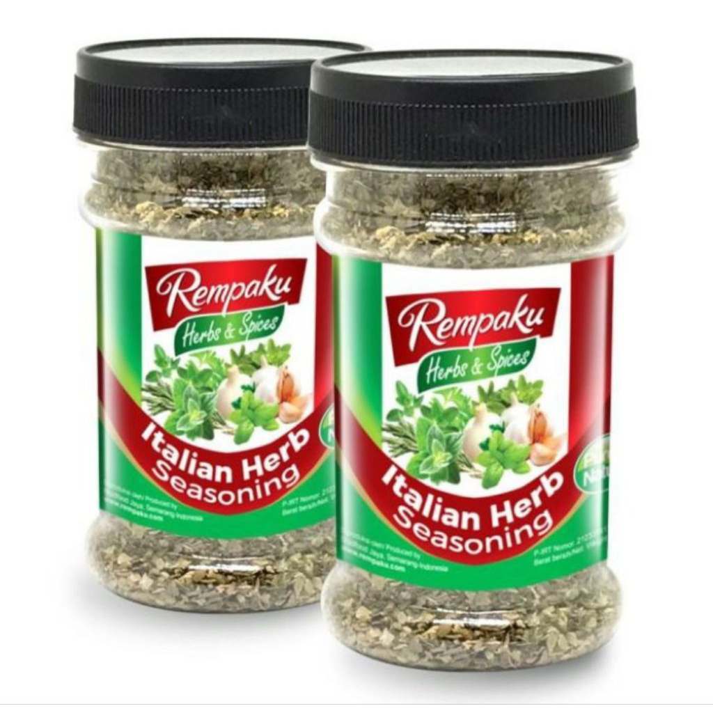 

Rempaku Italian Herbs Seasoning Bumbu Masakan Italian 40gr Halal