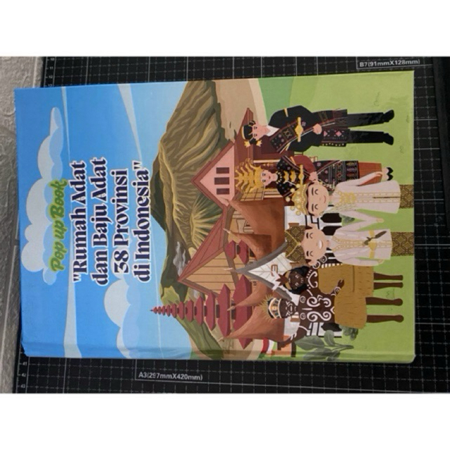 

pop up book 38 provinsi di indonesia