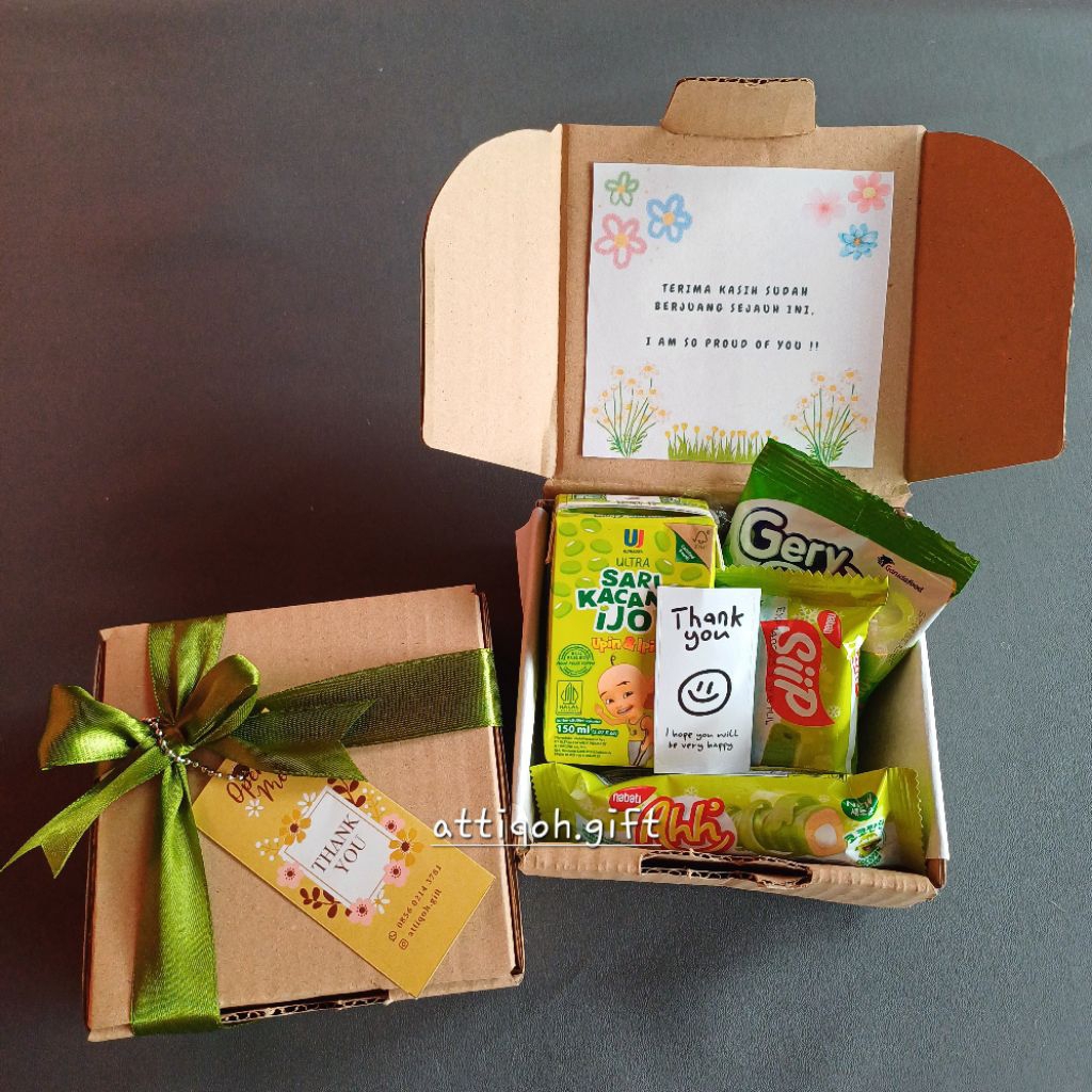 

Hampers Snack Box - Tema Hijau