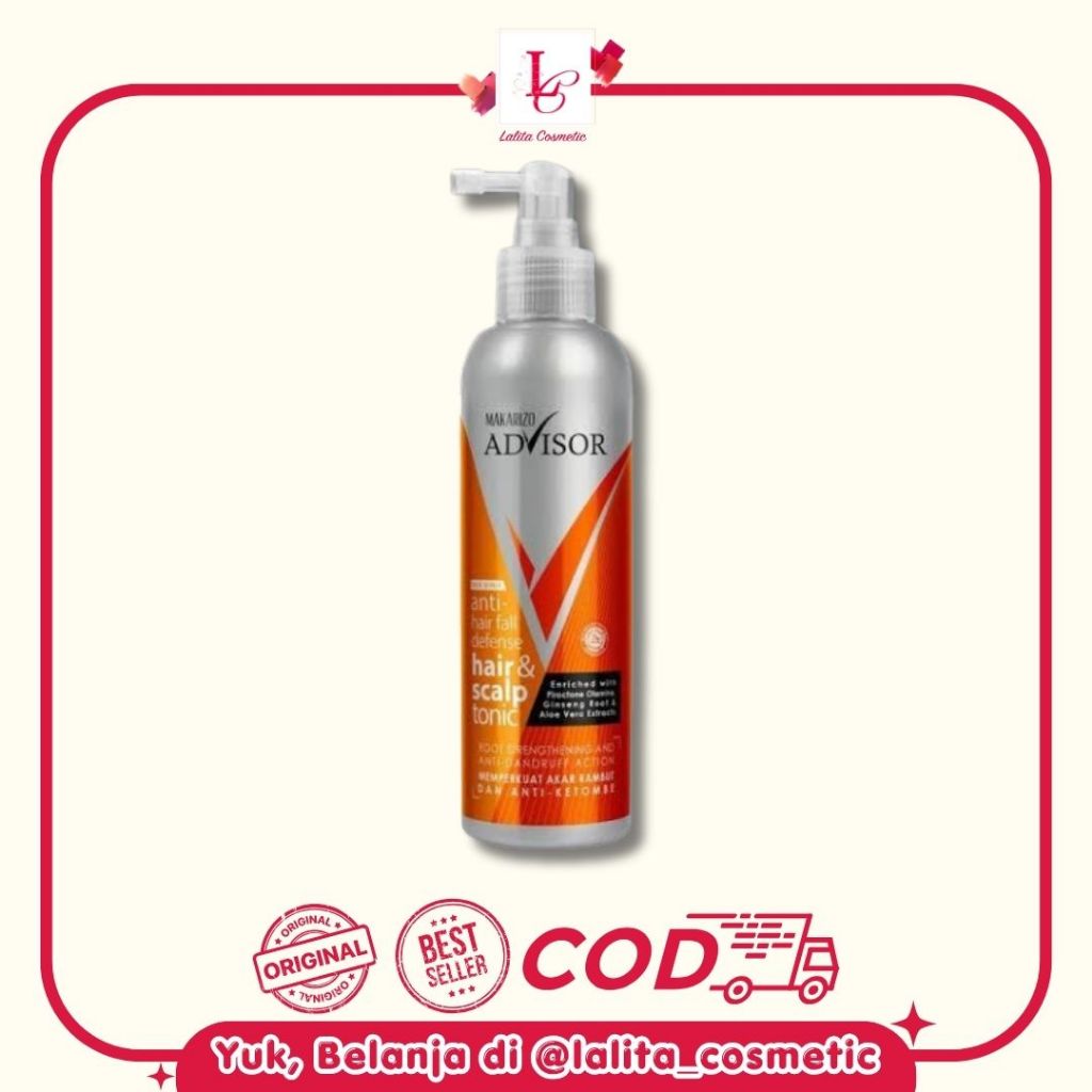 [240 ML] MAKARIZO Advisor Hair & Scalp Tonic
