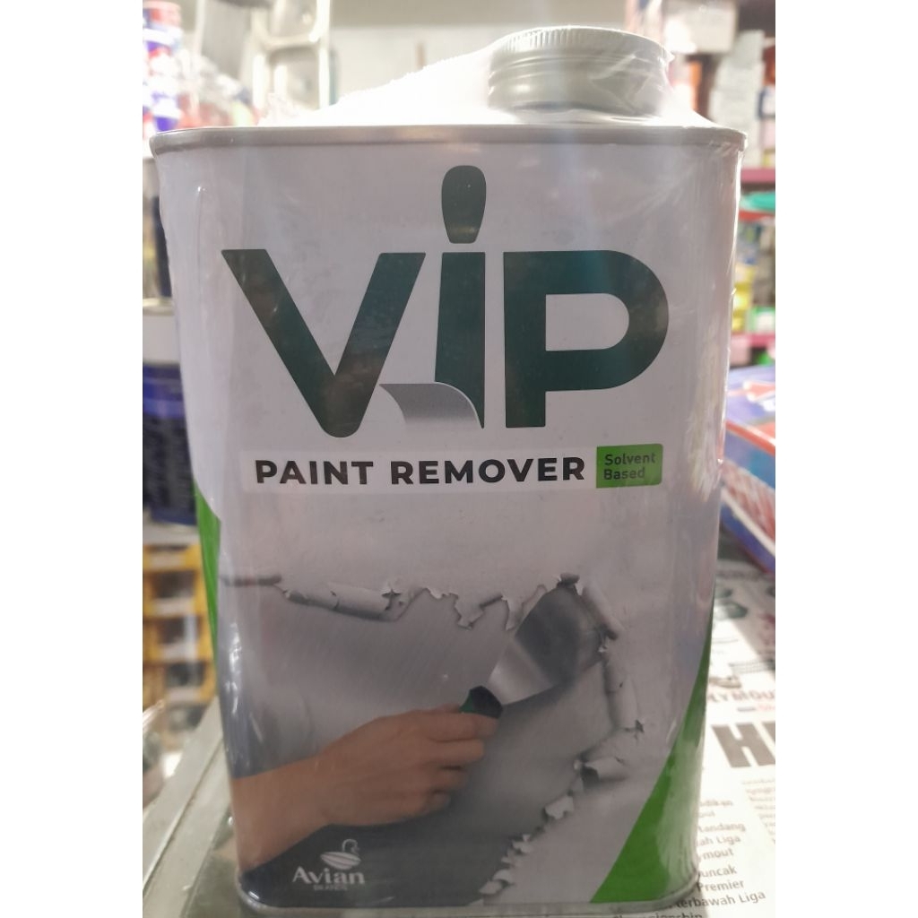 VIP PAINT REMOVER PEMBERSIH PENGELUPAS TEMBOK,BESI,KAYU 1KG