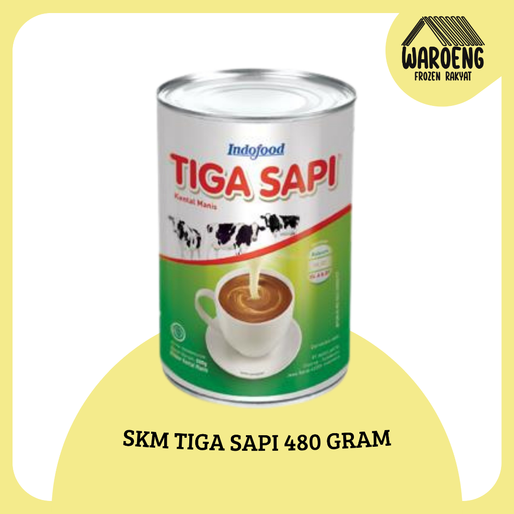 

SKM (SUSU KENTAL MANIS) TIGA SAPI 500G