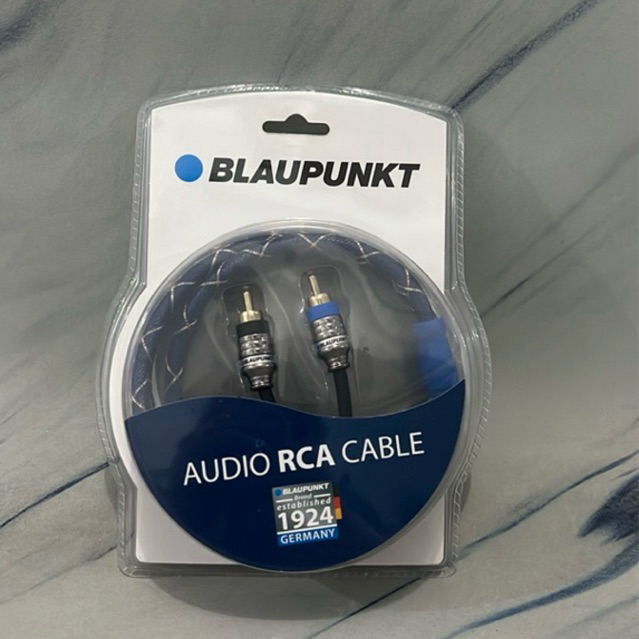 Blaupunkt Germany Kabel Power Amplifier Tape Headunit Mobil Audio RCA Cable RC2-12S 1.2m 1.2 meter