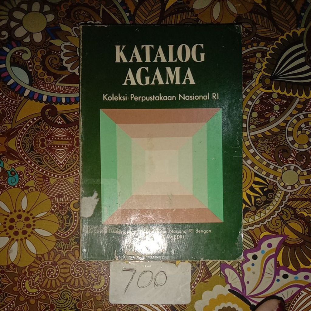 BUKU KATALOG AGAMA, KOLEKSI PERPUSTAKAAN NASIONAL RI