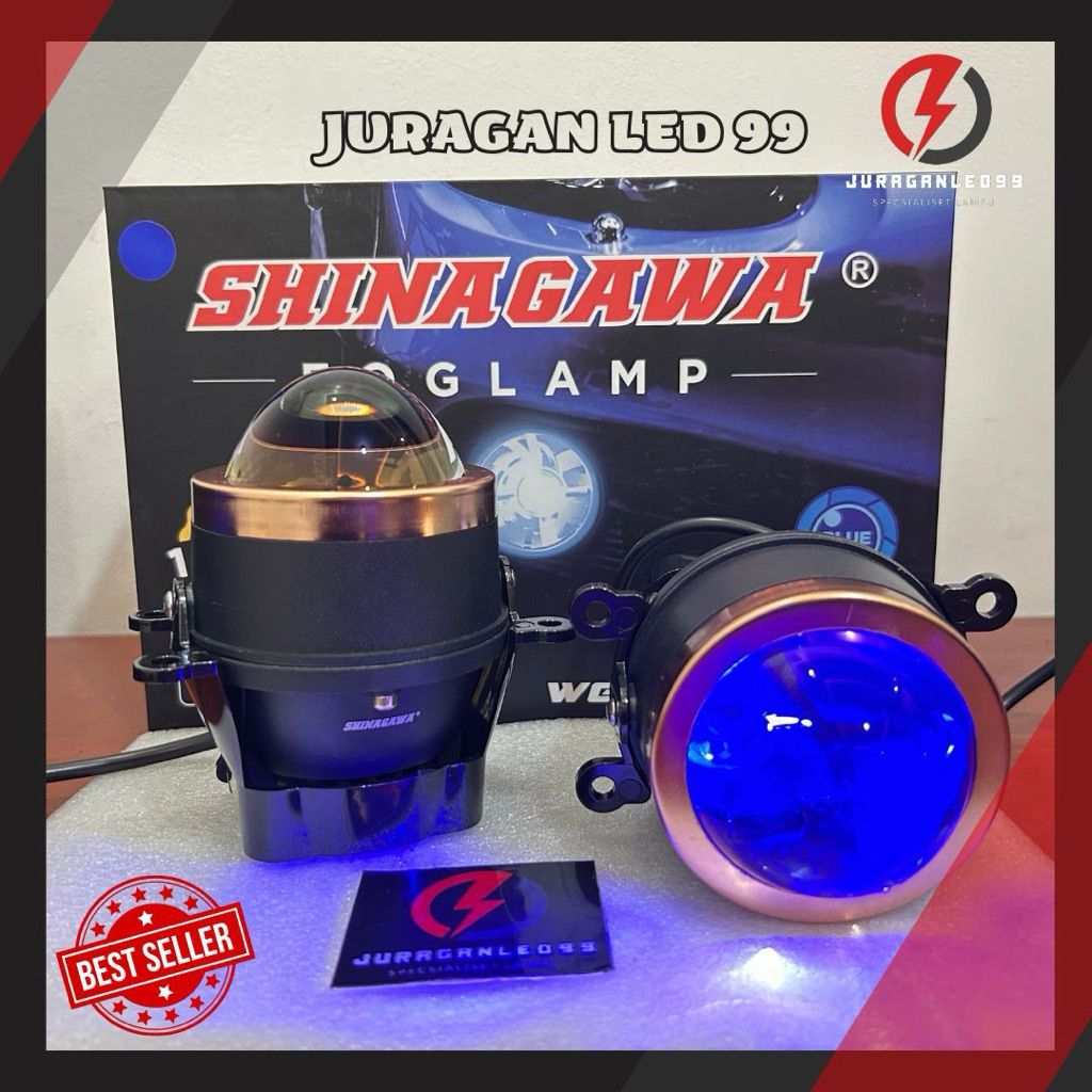 ORIGINAL FOGLAMP   FOGLAMP 3 INCH 3 COLOR BI LENS LED BI LLED BLUELENS SHINAGAWA DRIVER PLUS DEMON E