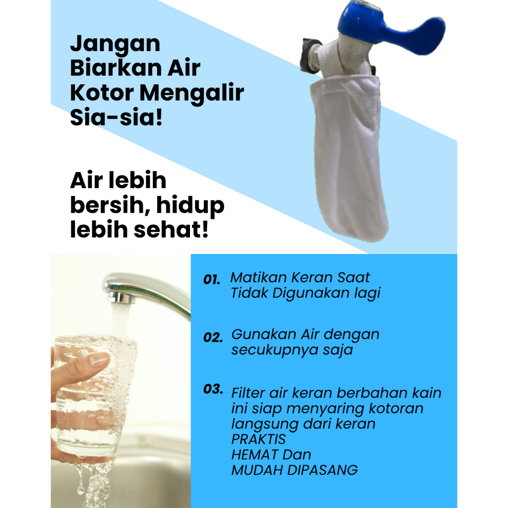 Filter Penyaring Air / Saringan Air Beranak Penjernih Air Sumur