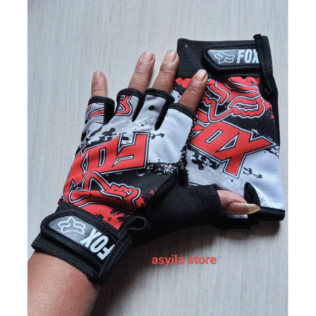 Sarung Tangan Motor Trail Sarung Tangan Motor Printing/Sarung Tangan sepeda