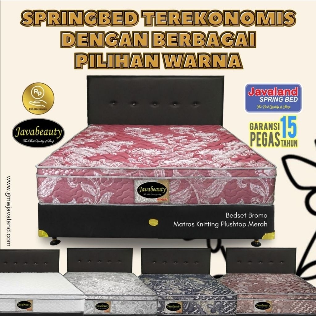 Javaland Springbed tipe Java beauty Plushtop
