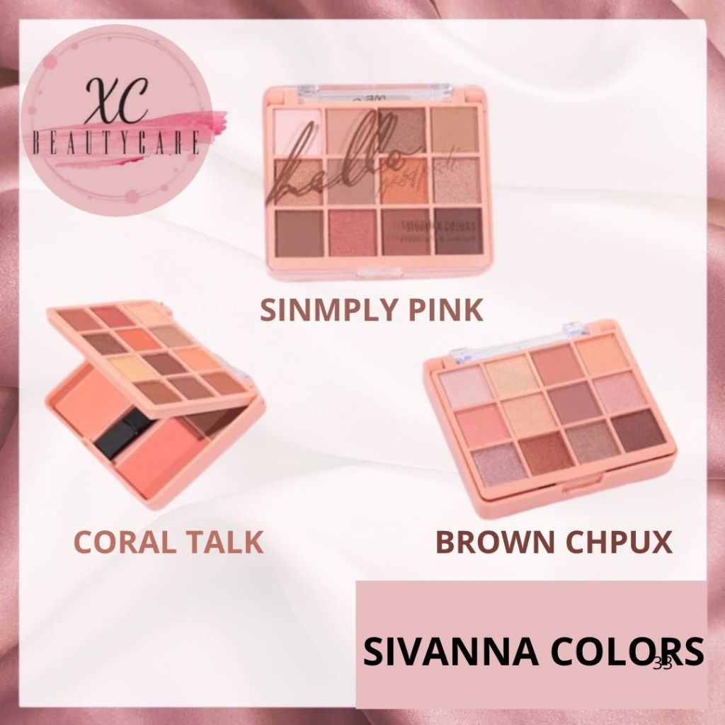 Sivanna Colors Hello Perfect Eyeshadow & Contour HF178 / Eyeshadow Thailand / Kosmetik Thailand