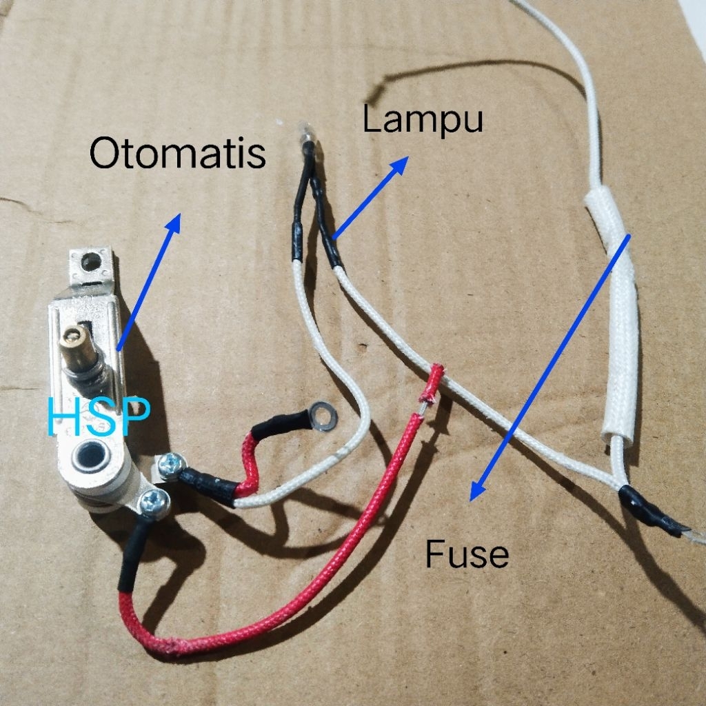 Fuse Setrika Cosmos 250° / Sekring Gosokan Cosmos Original 250 Derajat