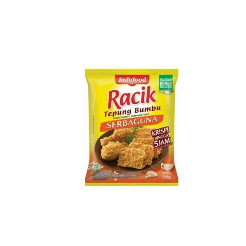 

Indofood racik tepung bumbu serbaguna pack 210 gram
