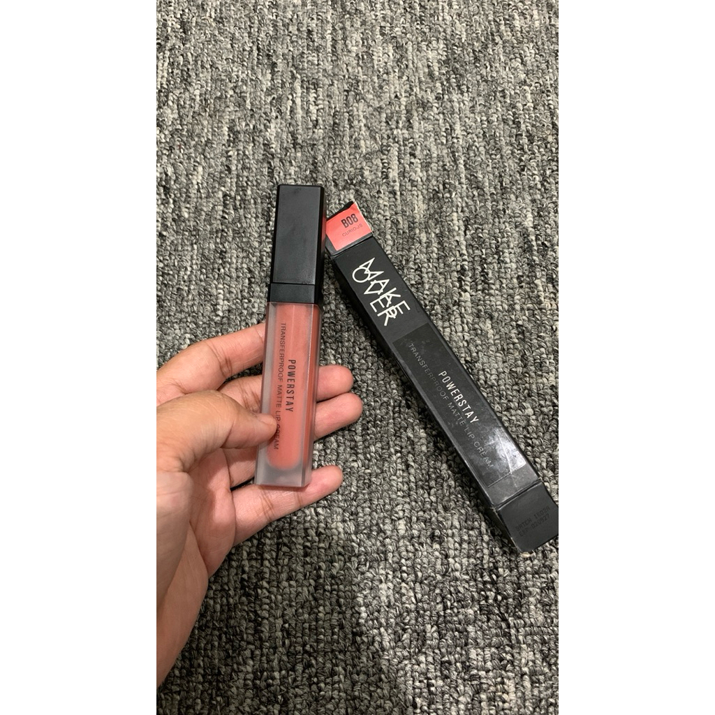 *preloved* MakeOver Powerstay Lipcream shade B08 Curious