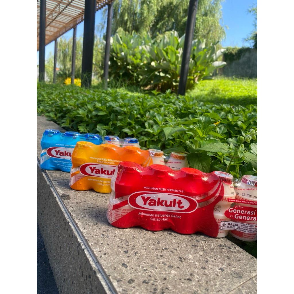 

YAKULT ORI/ MANGGA/ LESS SUGAR , MINUMAN YAKULT PREBIOTIK TERLENGKAP BANYAK RASA