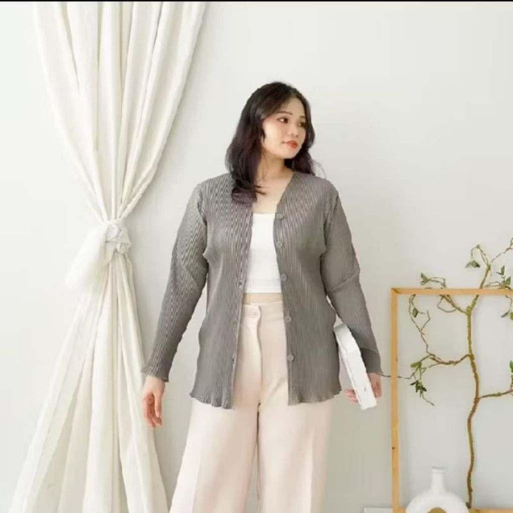 Cardigan  Jumbo Knit Waffle Premium / Cardigan Jumbo Knit / Cardigan Oversize Jumbo