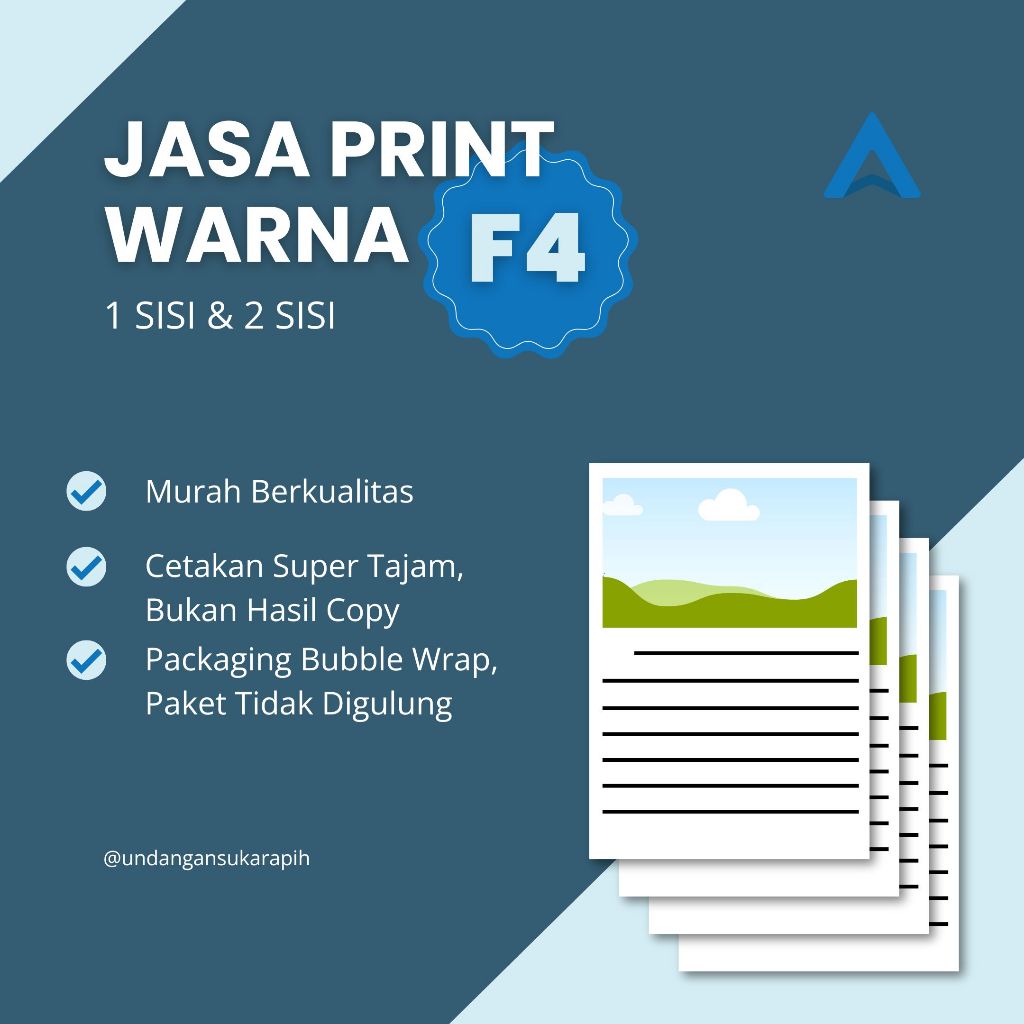 

Print Warna HVS F4 - Murah Tebal Tajam dan Cetakan Rapih