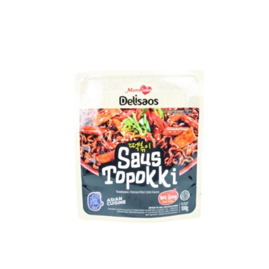

mama suka delisaos saus topokki hot spicy 100 gram
