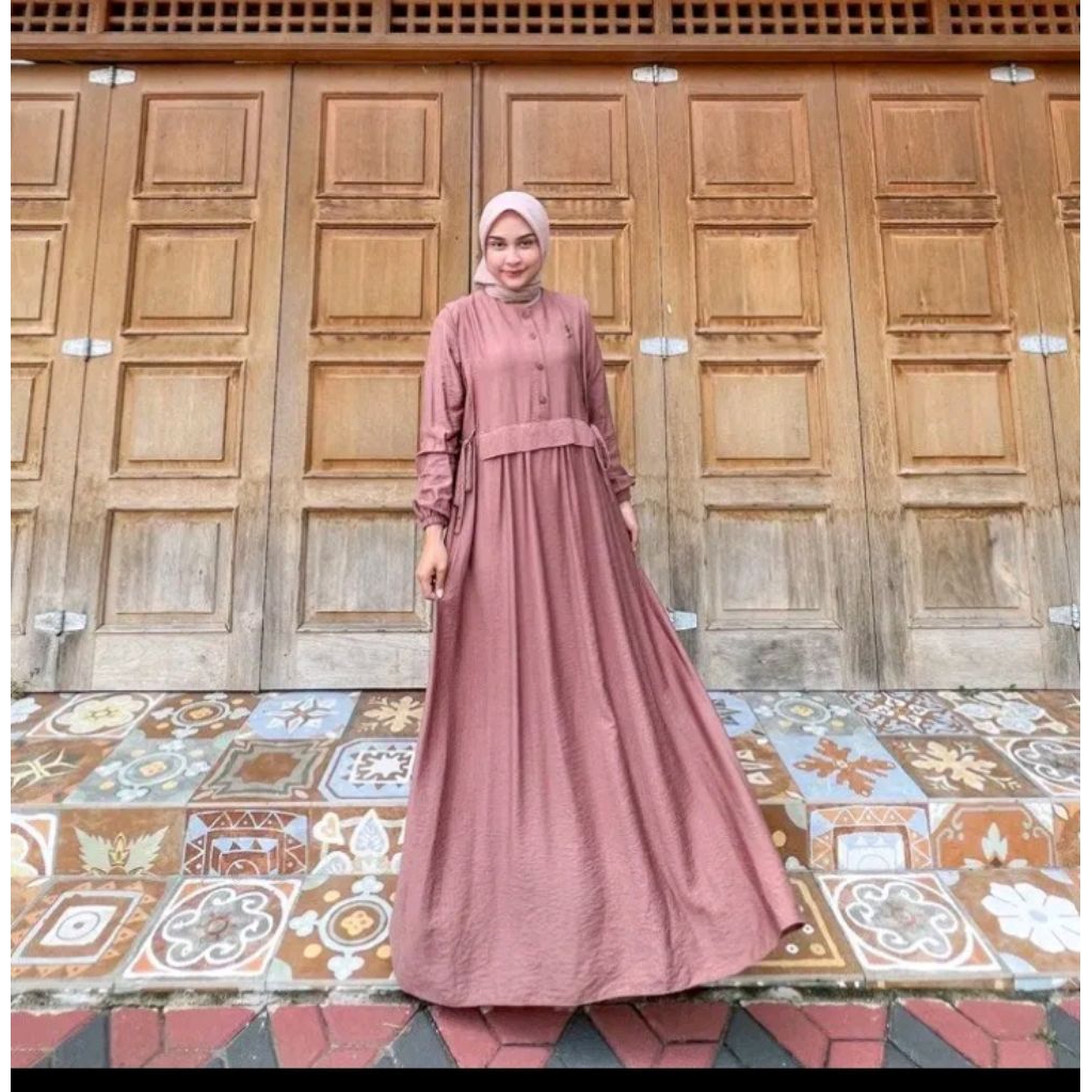 Gamis by Asofa(ready siap kirim)