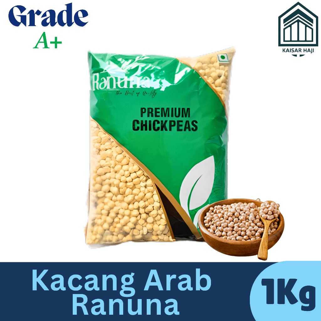 

Kacang Chickpeas Arab 1Kg Oleh Oleh Haji dan Umroh Asli | Matang Panggang Al Madina Original Matang