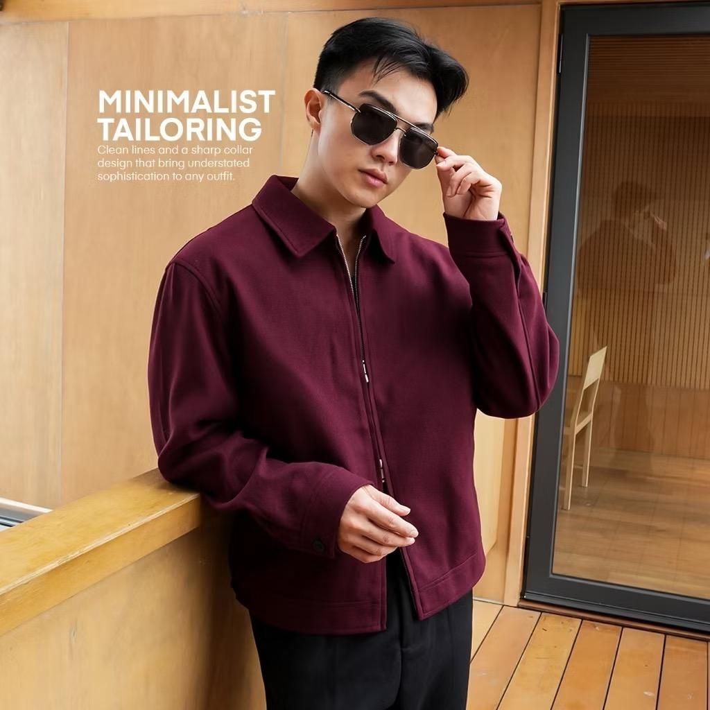 Wool Fiber Jacket Signore