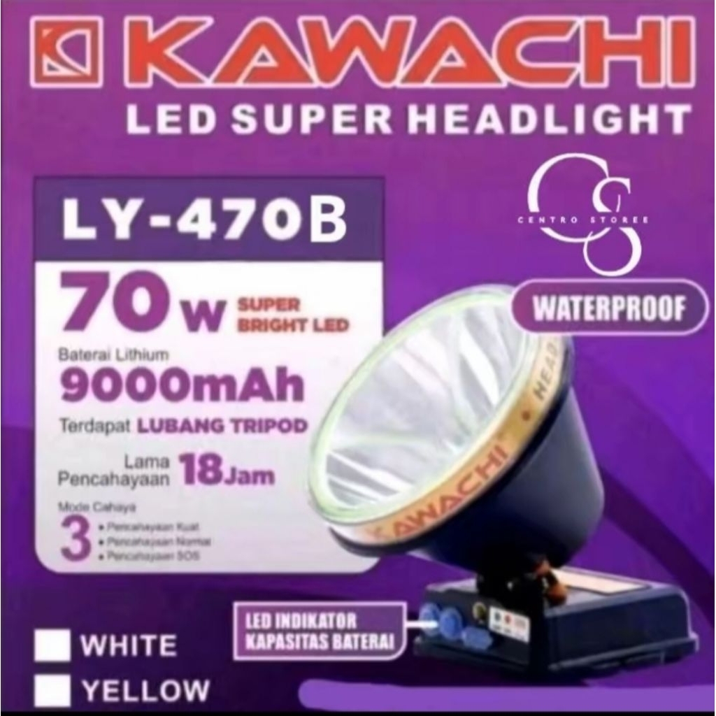 SENTER KEPALA KAWACHI 70 WATT
