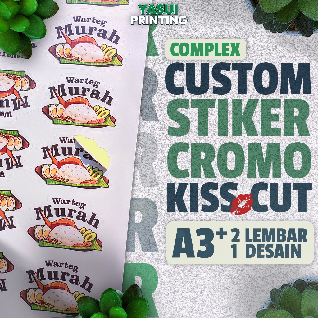 

Stiker Chromo A3+ Kiss Cut Complex - Stiker Label Makanan Chromo Kiss Cut