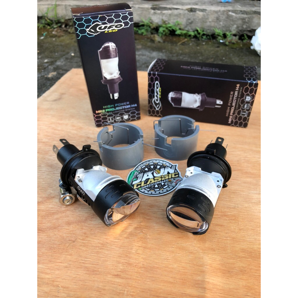 lampu h4 lampu biled mini projector biled h4 pnp hd jute cb / lampu biled projector h4 rx king cb gl