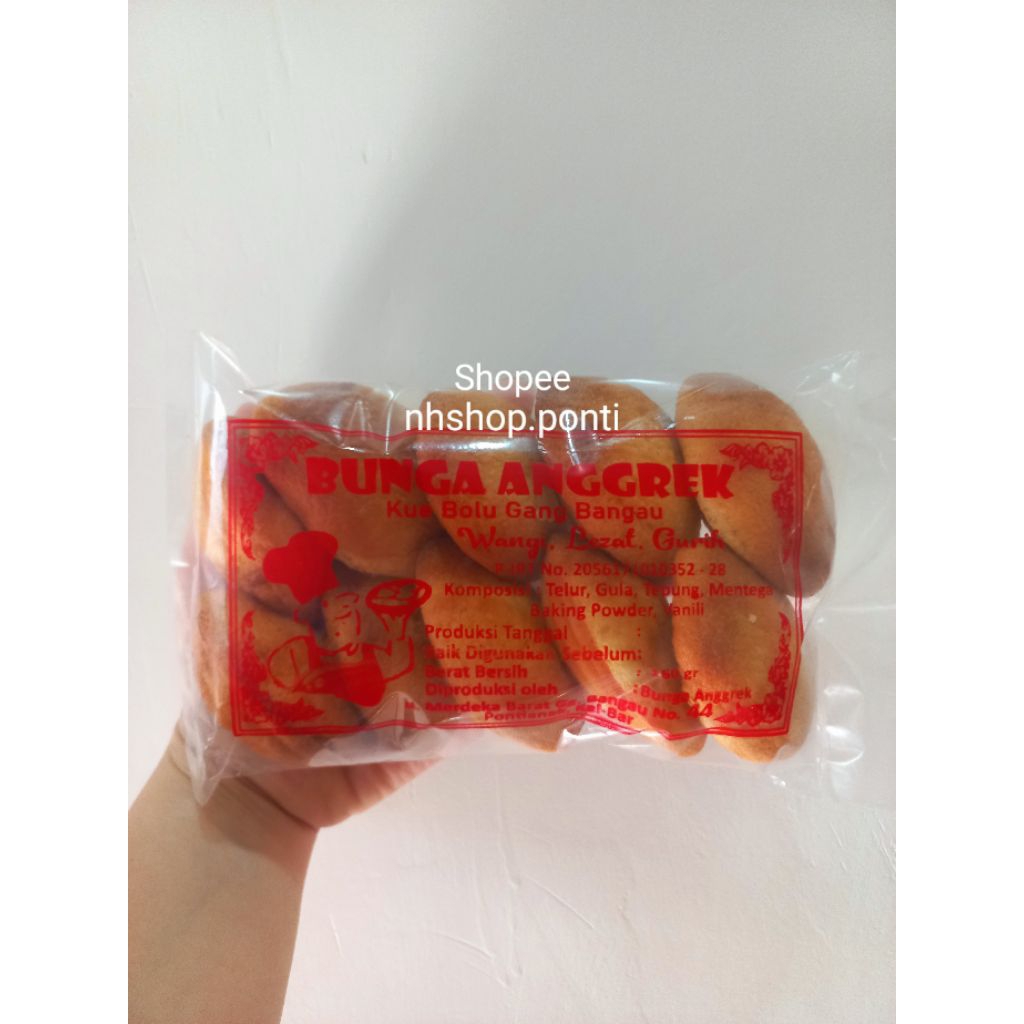 

Bolu Gang Bunga / Bolu Anggrek Oleh Oleh Pontianak Khas Pontianak