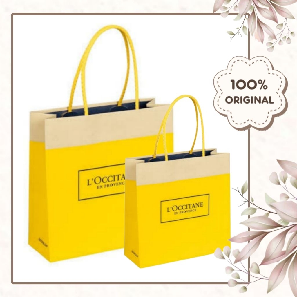 

Limited Edition L'OCCITANE.LOCCITANE Accesories Paper-Bag Gift-Card Hard-Box & Goodie-Bag Paperbag