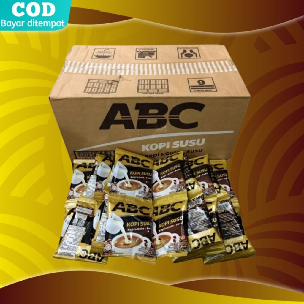 

Kopi ABC Susu 1 dus isi 12 renteng