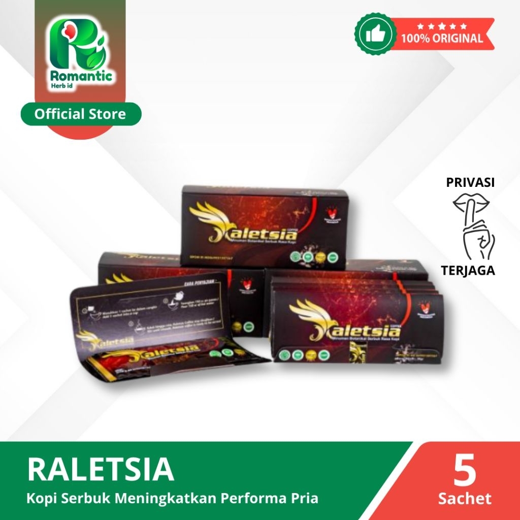 

Raletsia Coffee - Kopi Kuat Raletsia 1 Box 5 Sachet