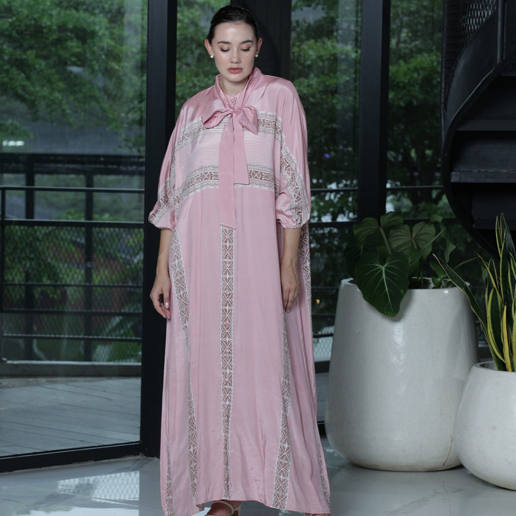 Batik Huza - Kaftan Raheela - Dress Batik Wanita