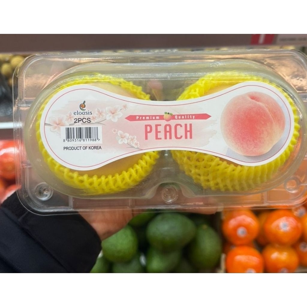 

Peach White Import Korea 1 Pack Isi 2 Pcs