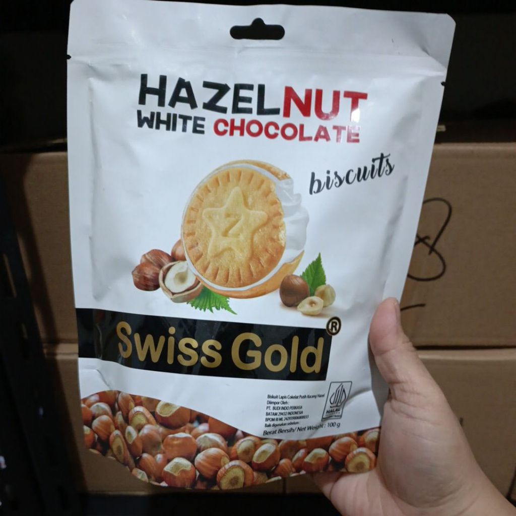 

Hazelnut White Chocolate