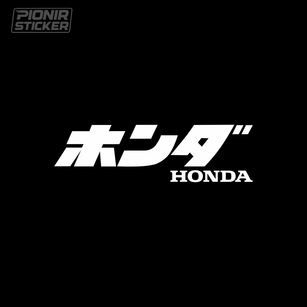Cutting Sticker Honda Jepang Motor Stiker Japan