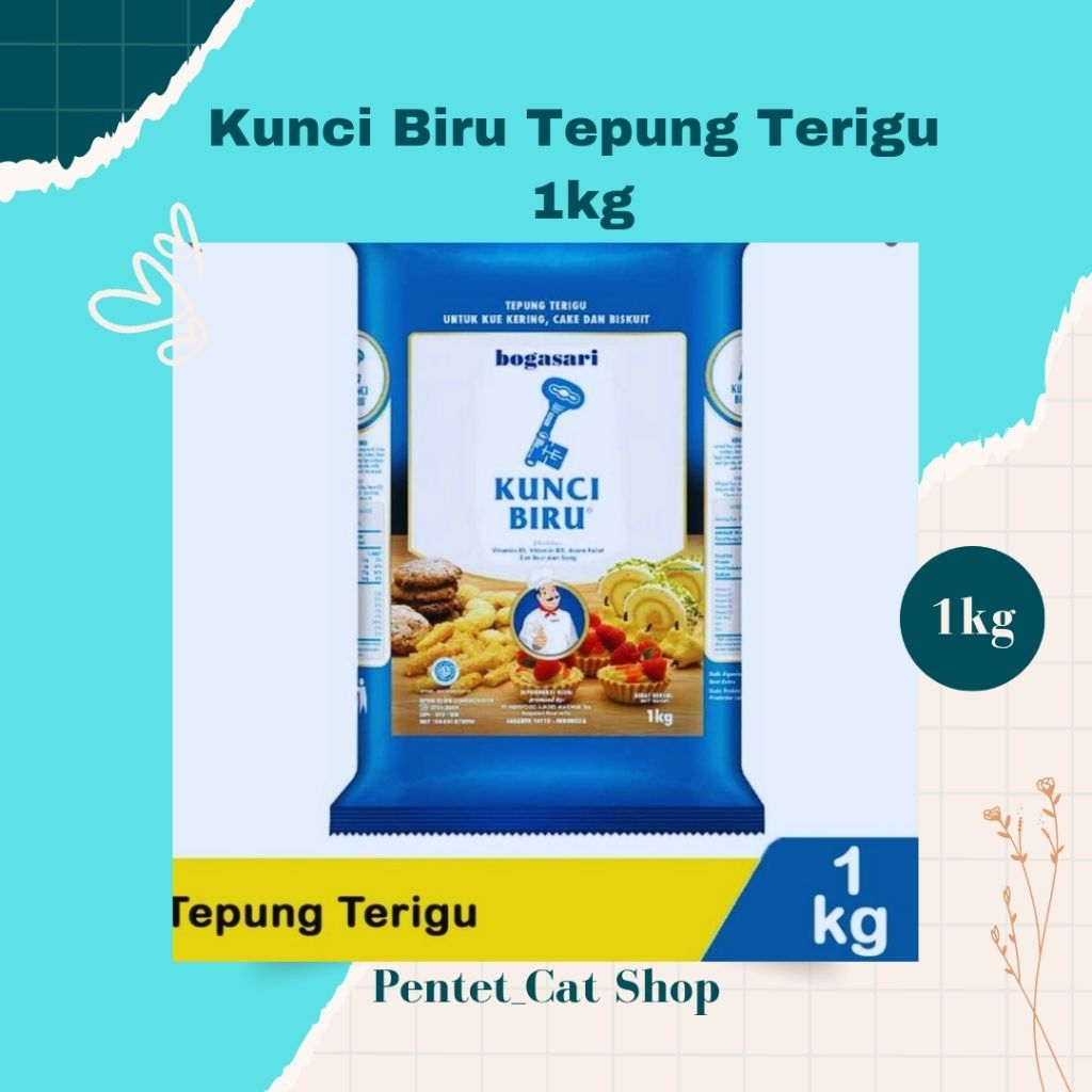 

Kunci Biru Tepung Terigu 1000gram