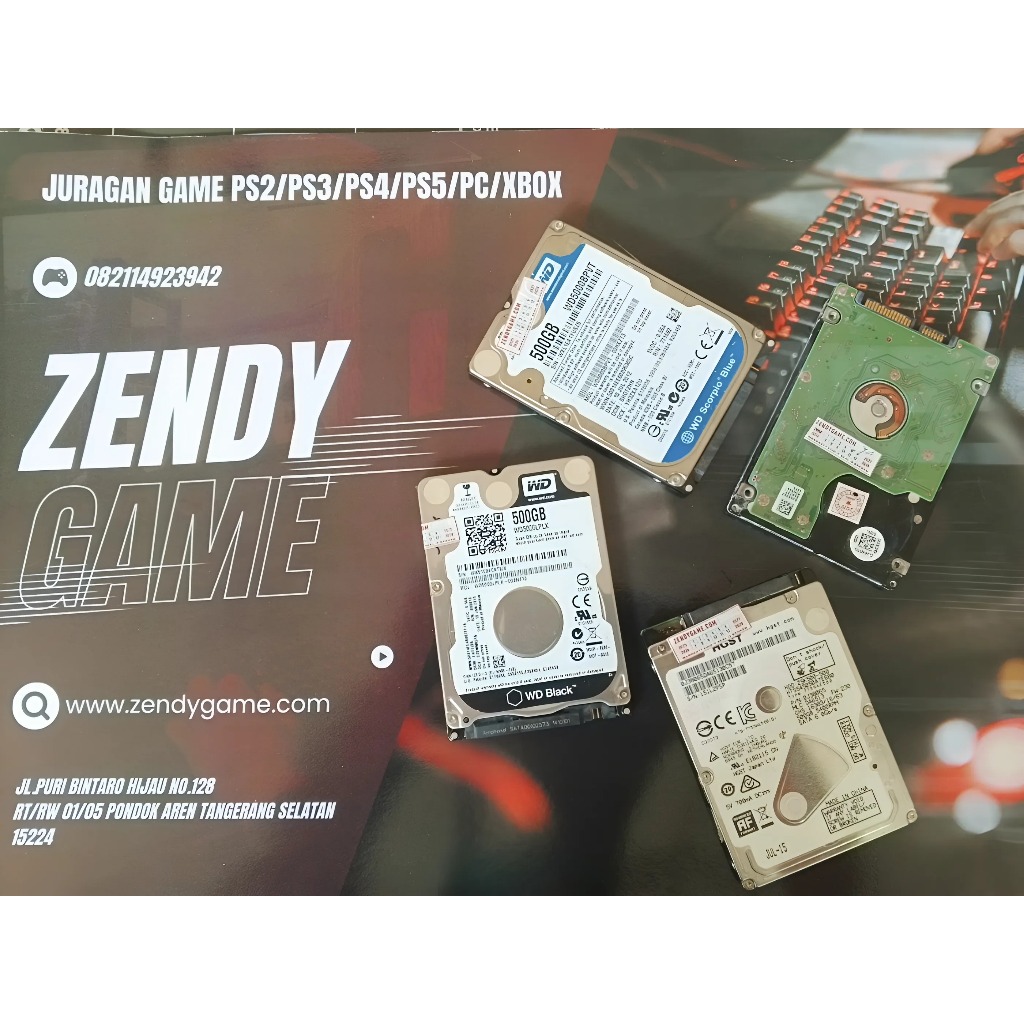 [HDD 320GB] FULL GAME PS4 HEN / HARDISK PS3 CFW OFW / HARDISK XBOX360 JTAG-RGH /  HARDISK GAME PC | 