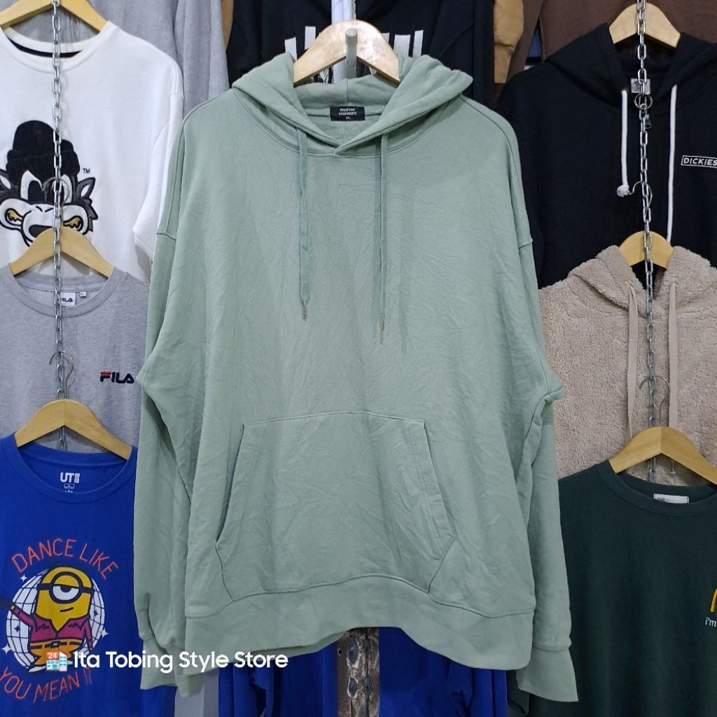 Hoodie Musinsa Standard Hijau