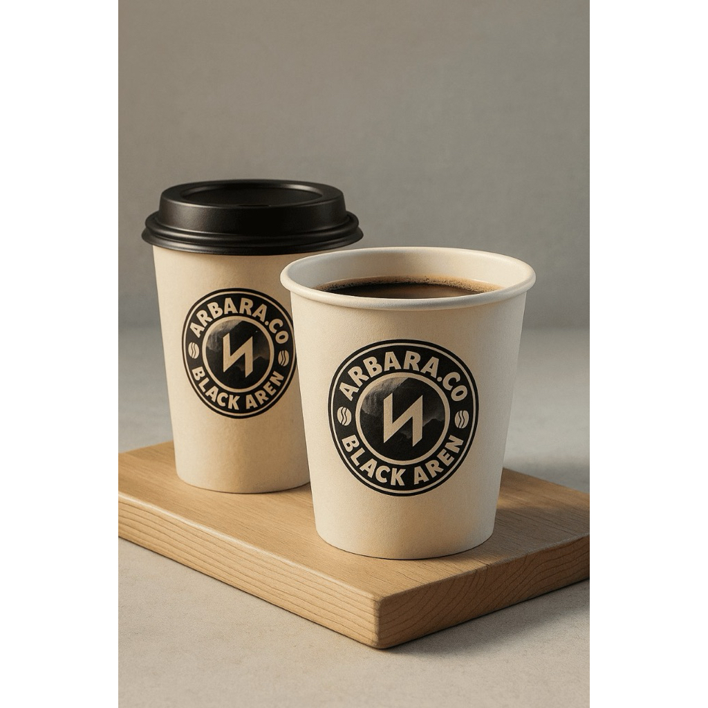 

[KOMPOSISI RACIKAN TERBARU] Kopi bubuk Hitam Gula Aren Paper Cup 8oz NIVYRA Coffee - Kopi Kekinian Siap seduh