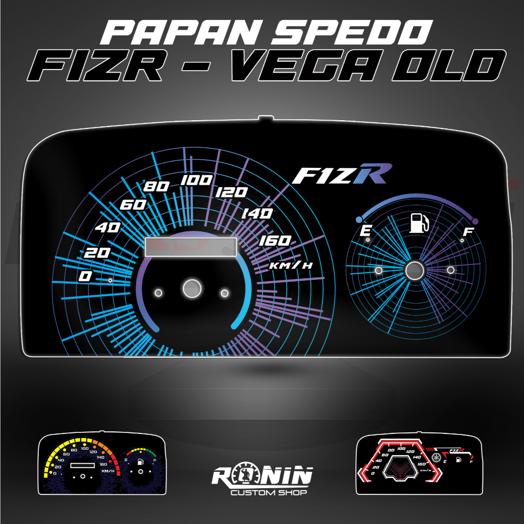 PAPAN SPIDO PANEL SPEEDOMETER PAPAN SPEDO YAMAHA FIZR FIZ R F1ZR YAMAHA VEGA OLD VEGA LAMA BISA CUST