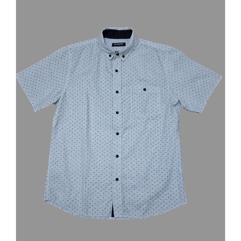 kemeja pria lengan pendek preloved / pl kemeja pria lengan pendek  motif