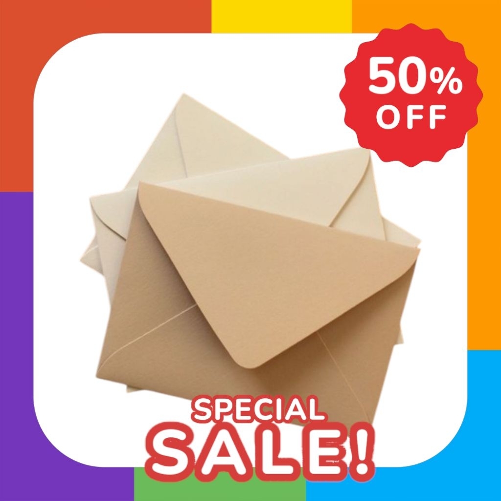 

Isi 10 Pcs Amplop Serbaguna Ukuran 6x8 a7 a6 Amplop Kecil Amplop Mini Amplop Uang Aesthetic Angpao Angpau