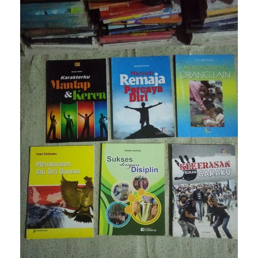 Buku Pendidikan Karakter; Karakterku MANTAP & KEREN, MENJADI REMAJA PERCAKAPAN DIRI, MENGHORMATI ORA