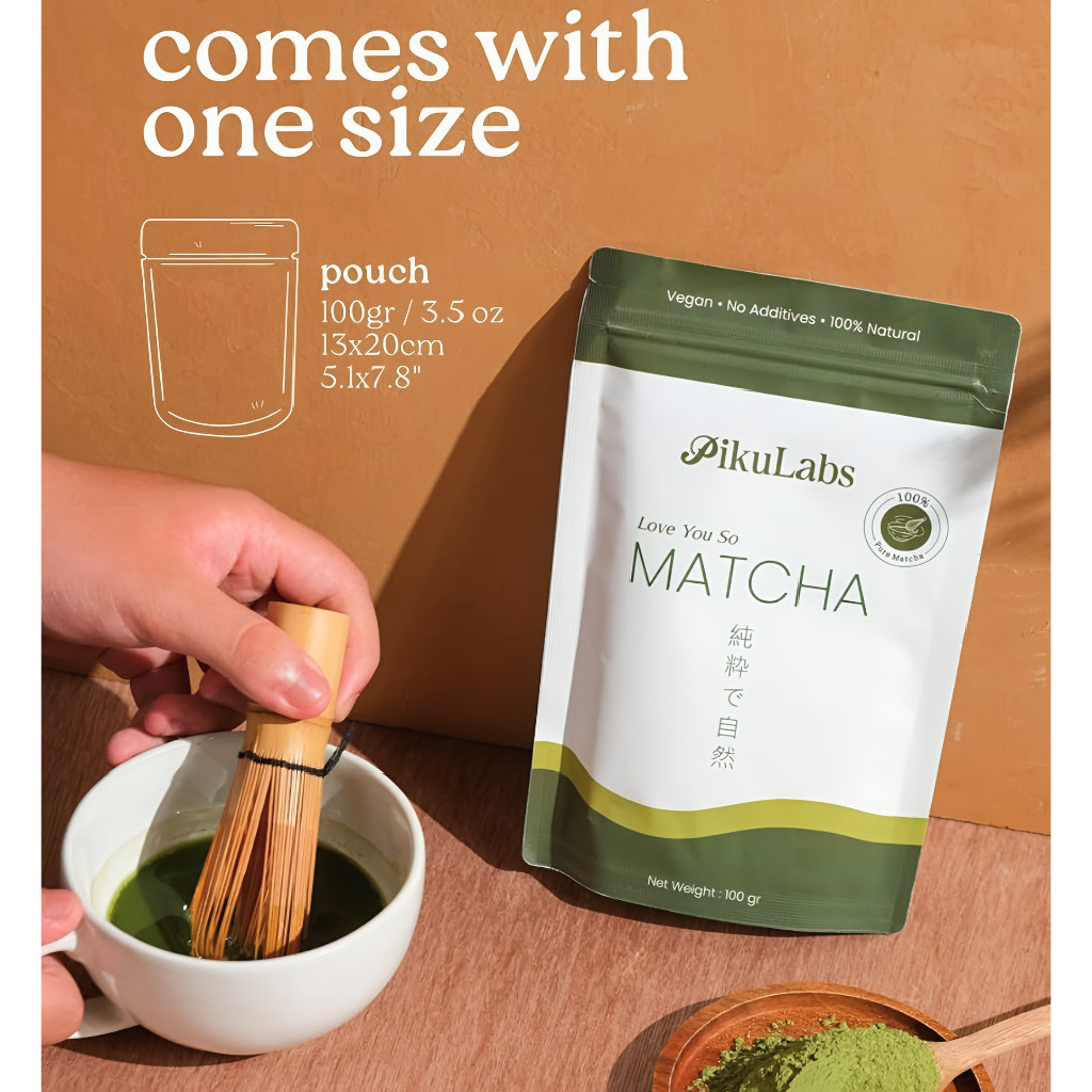 

Pikulabs Pure Matcha 100 gram