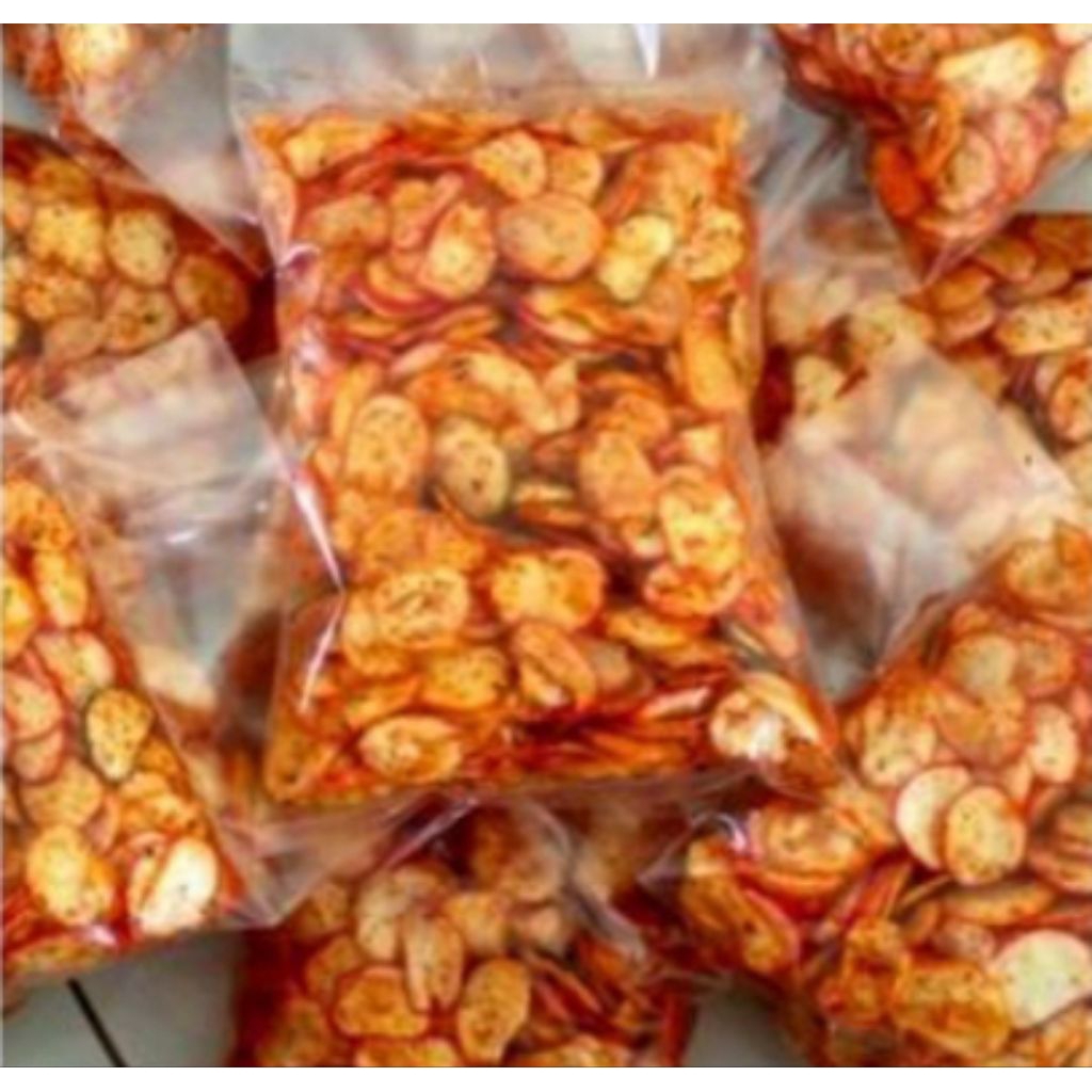 

Kerupuk Seblak Atau kerupuk bantat Pedas